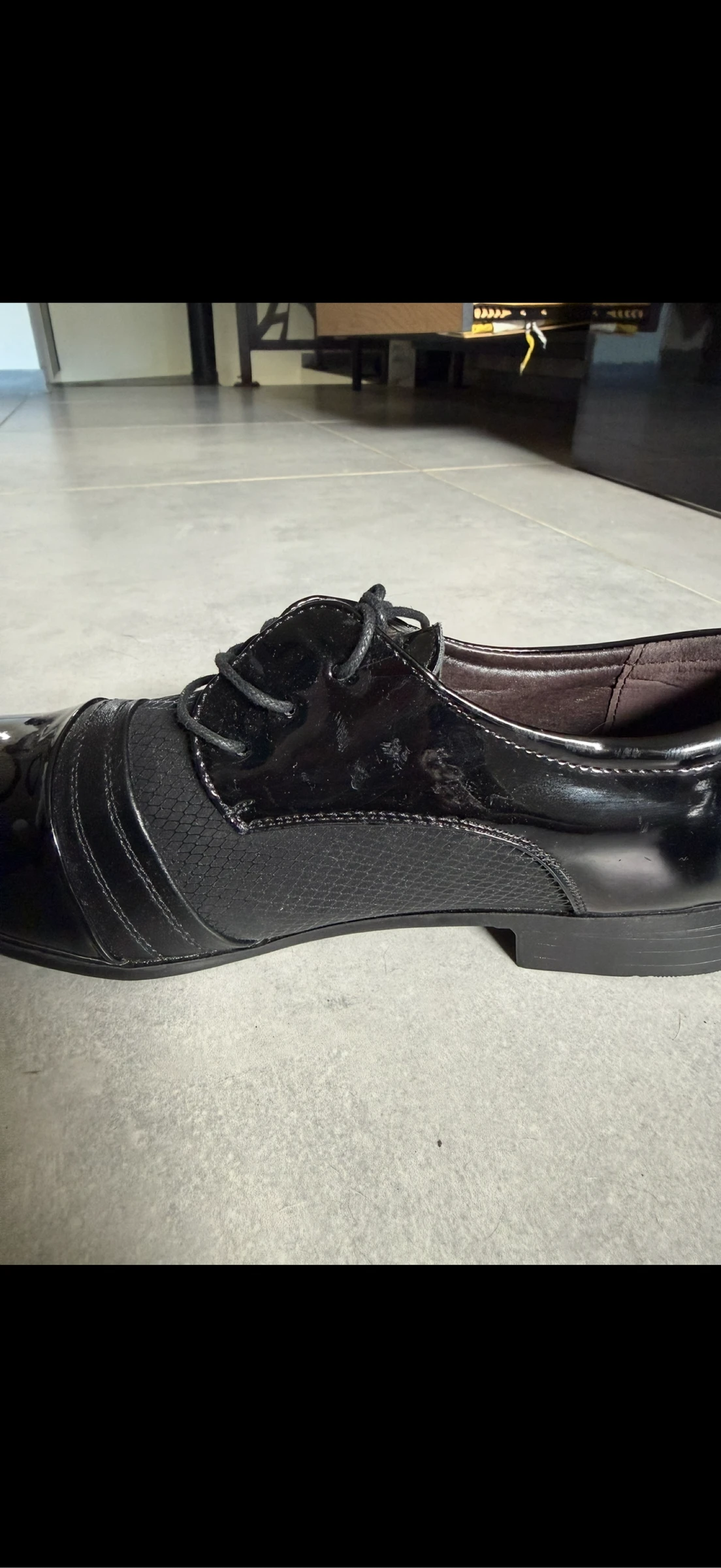Sapatos de cidade masculinos (defeito no verniz) novos nunca usados – photo 3
